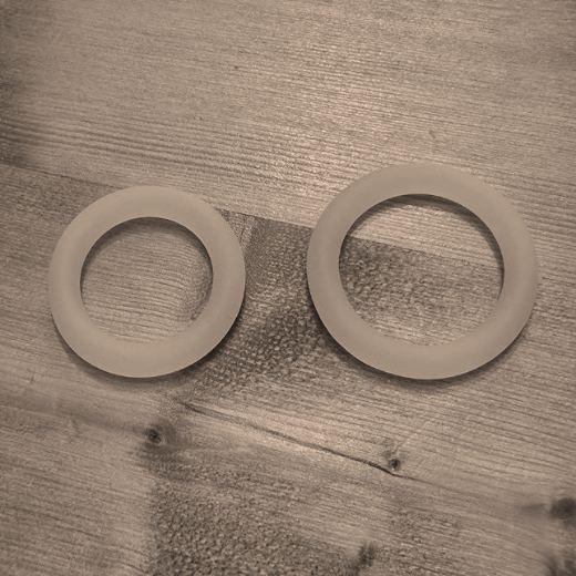 AiFox シリコンリングの実物写真